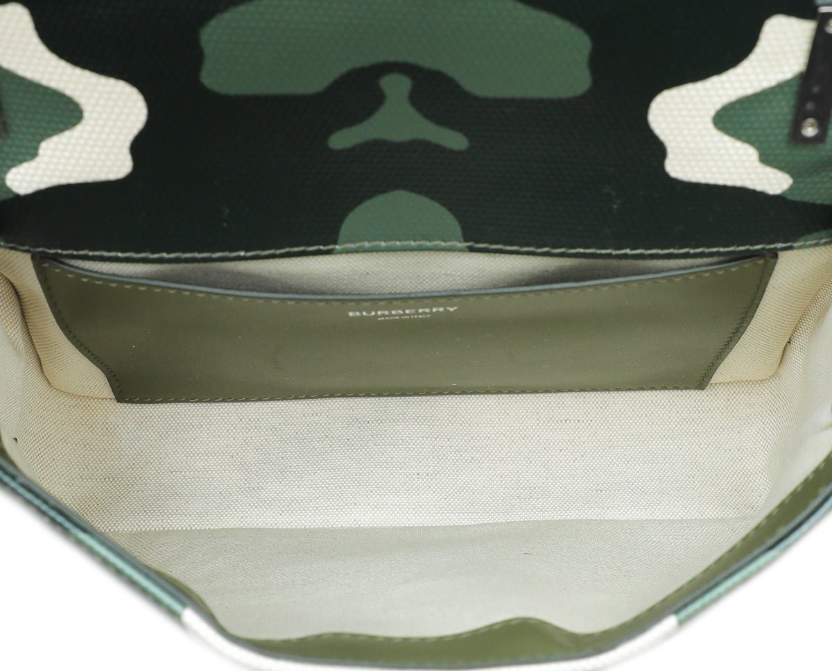 Burberry - Burberry Multicolor Camouflage Print Lola Small Bag | The Closet