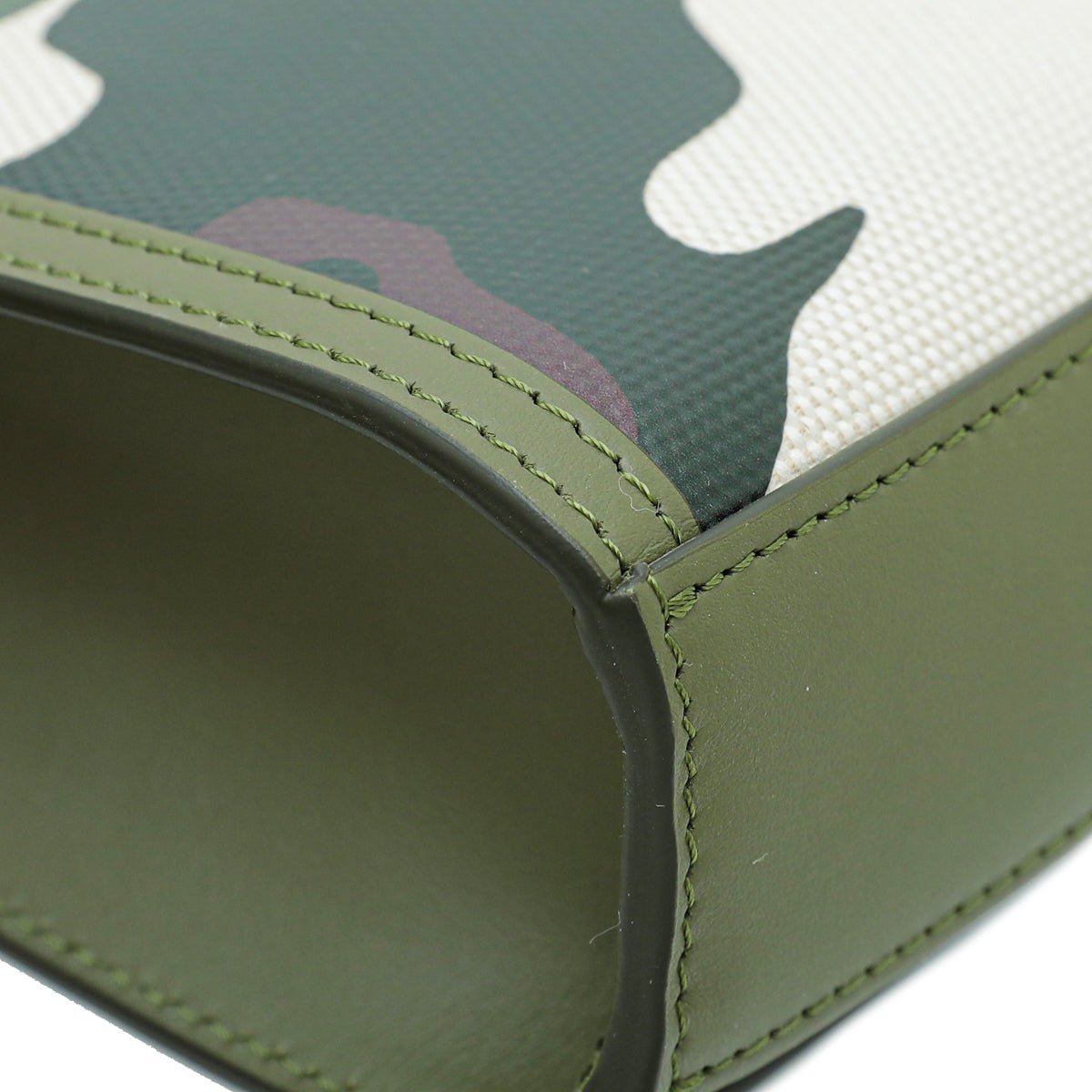 Burberry - Burberry Multicolor Camouflage Print Pocket Mini Bag | The Closet