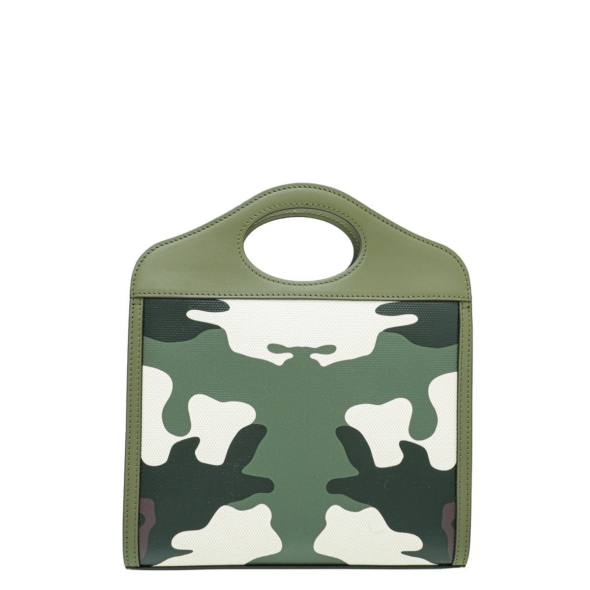 Burberry Multicolor Camouflage Print Pocket Mini Bag-Burberry-THE CLOSET