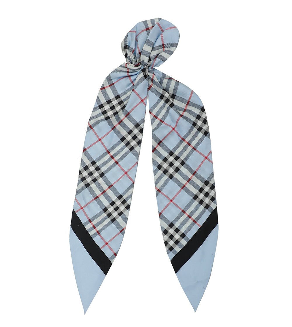 Burberry Multicolor Vintage Check Hair Twill Silk Scarf-Burberry-THE CLOSET