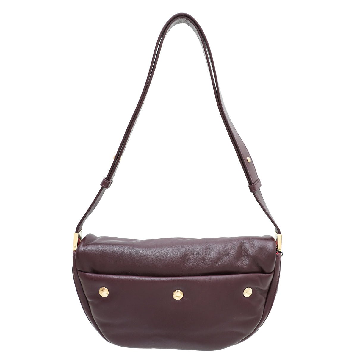Burberry Oak Brown Soft Olympia Small Bag-Burberry-THE CLOSET