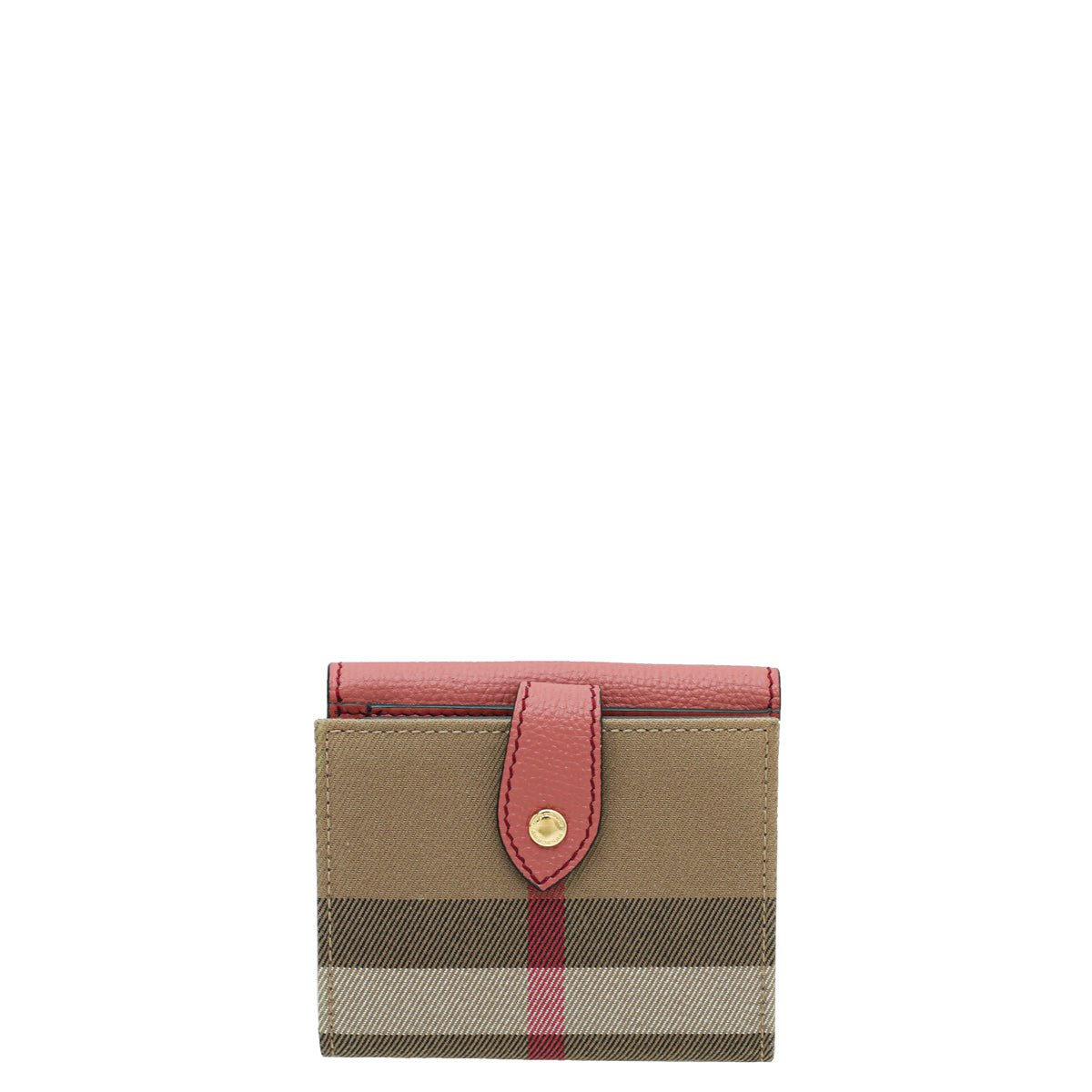 Burberry - Burberry Old Rose House Check French Wallet | The Closet