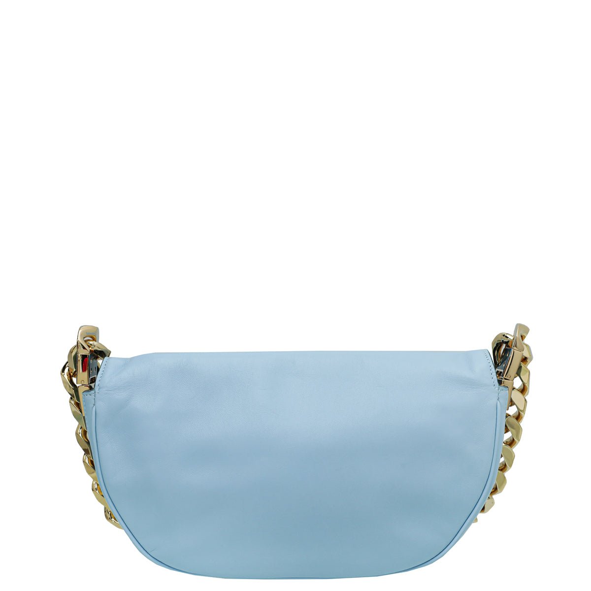 Burberry Pale Blue Soft Olympia Small Chain Bag-Burberry-THE CLOSET