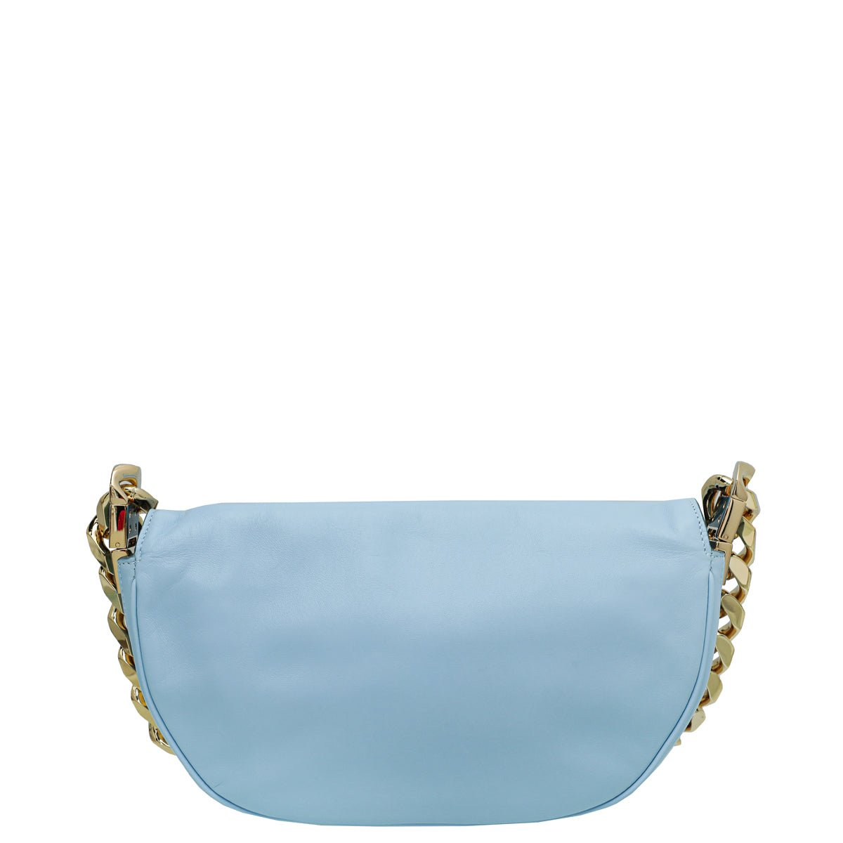 Burberry - Burberry Pale Blue Soft Olympia Small Chain Bag | The Closet