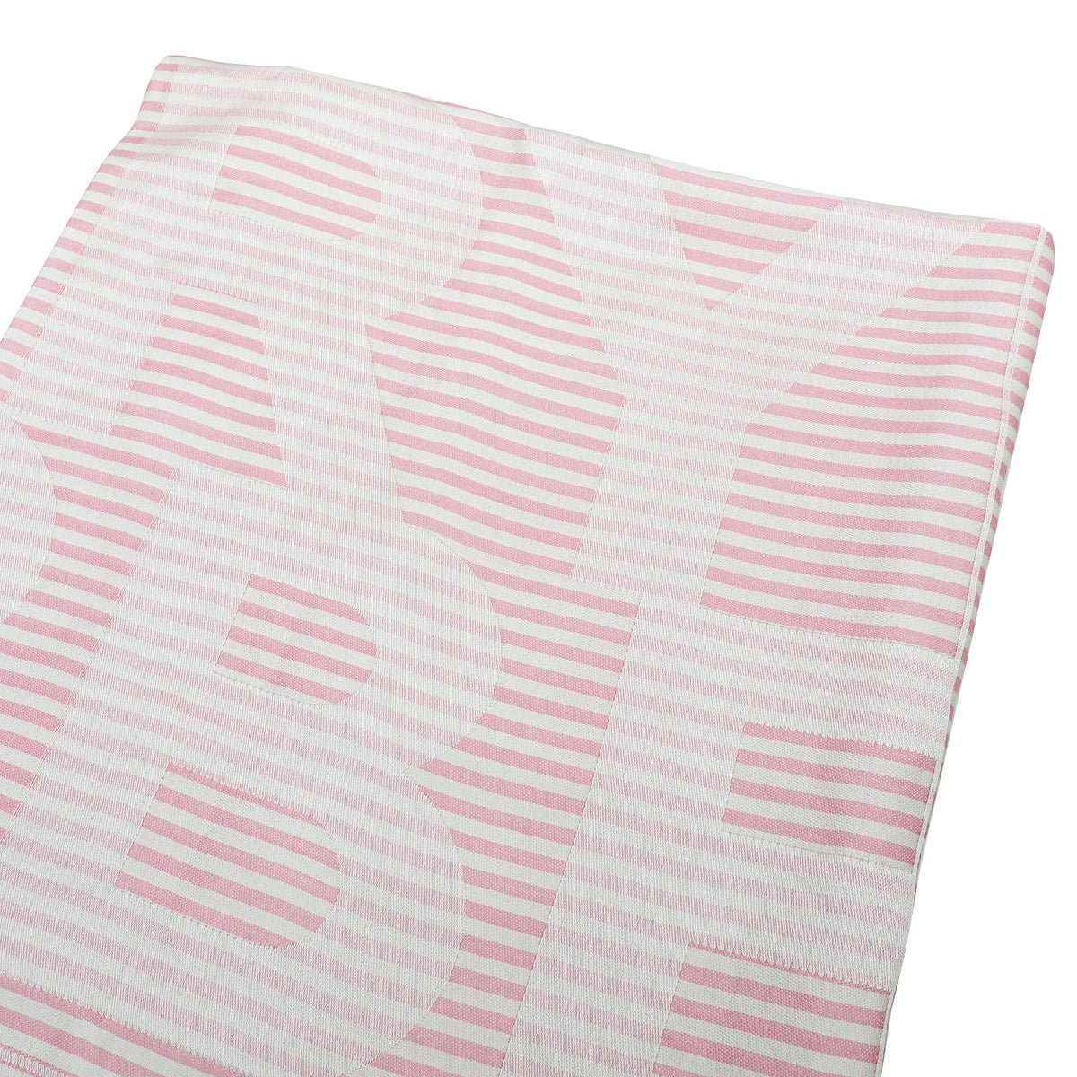 Burberry - Burberry Peony Pink Logo Print Stripe Scarf | The Closet