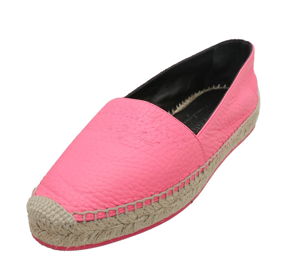 Burberry Pink Hodgeson Logo Espadrille 36-Burberry-THE CLOSET