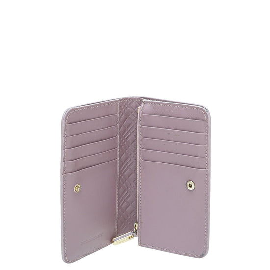 Burberry - Burberry Pink Purple Medium Wallet | The Closet