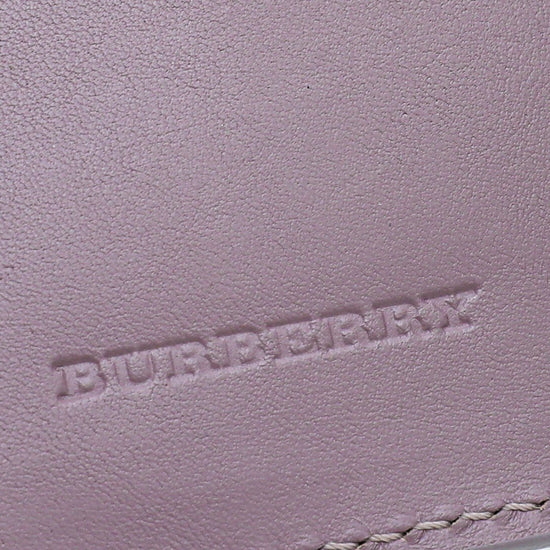 Burberry - Burberry Pink Purple Medium Wallet | The Closet