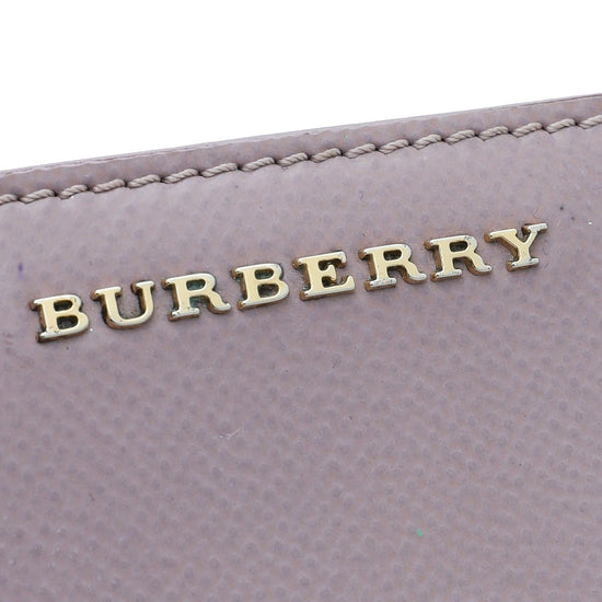 Burberry - Burberry Pink Purple Medium Wallet | The Closet