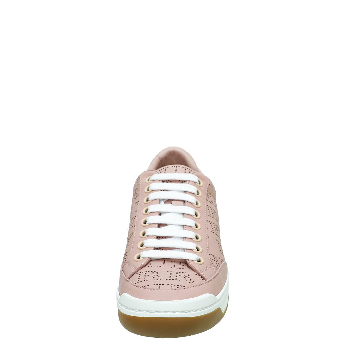 Burberry Pink Timsbury Perforated Sneaker 35-Burberry-THE CLOSET