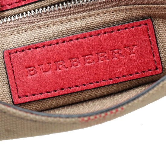 Burberry - Burberry Red House Check Henham Crossbody Bag | The Closet