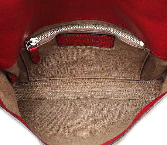 Burberry Red House Check Henham Crossbody Bag – The Closet