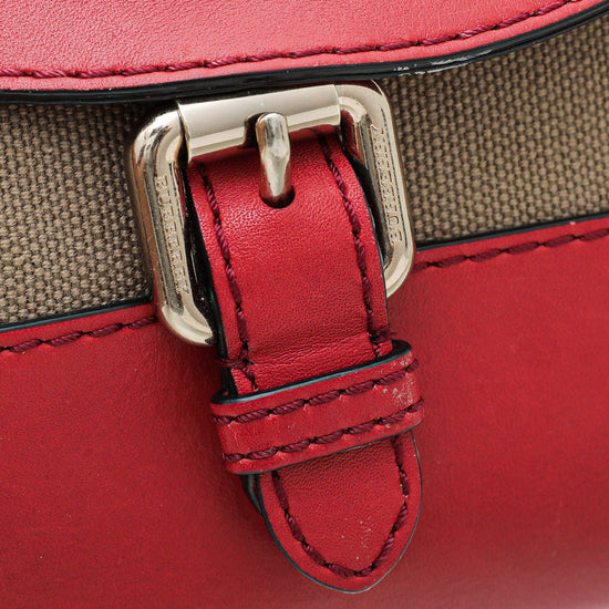 Burberry - Burberry Red House Check Henham Crossbody Bag | The Closet