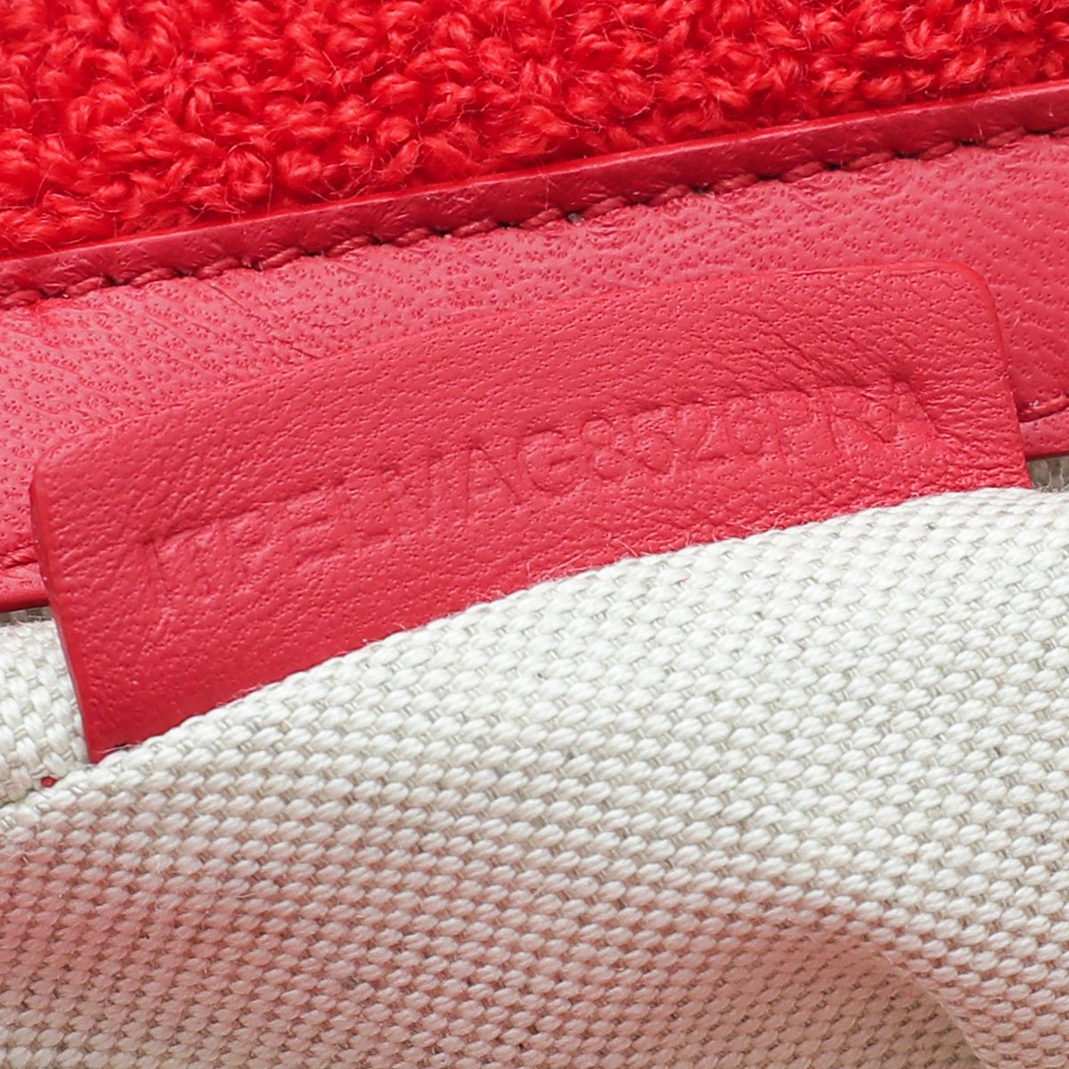 Red Terry Rag Burberry Red Terry Cloth Mini Lola Chain Bag – THE CLOSET