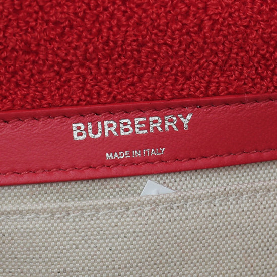 Burberry - Burberry Red Terry Love TB Lola Mini Chain Bag | The Closet