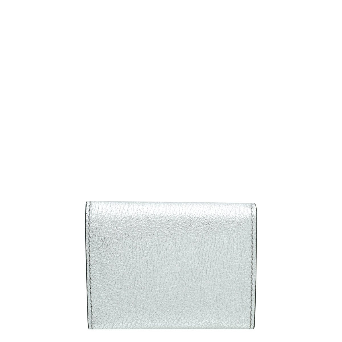 Burberry Silver D Ring Small Wallet-Burberry-THE CLOSET