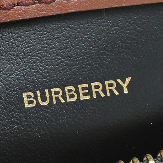 Burberry - Burberry Tan TB Monogram Barrel Bag | The Closet
