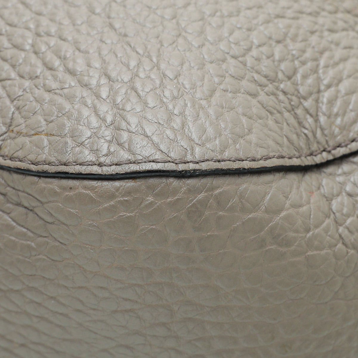 Burberry Taupe Heritage Grain Medium Orchard Bowling Bag-Burberry-THE CLOSET