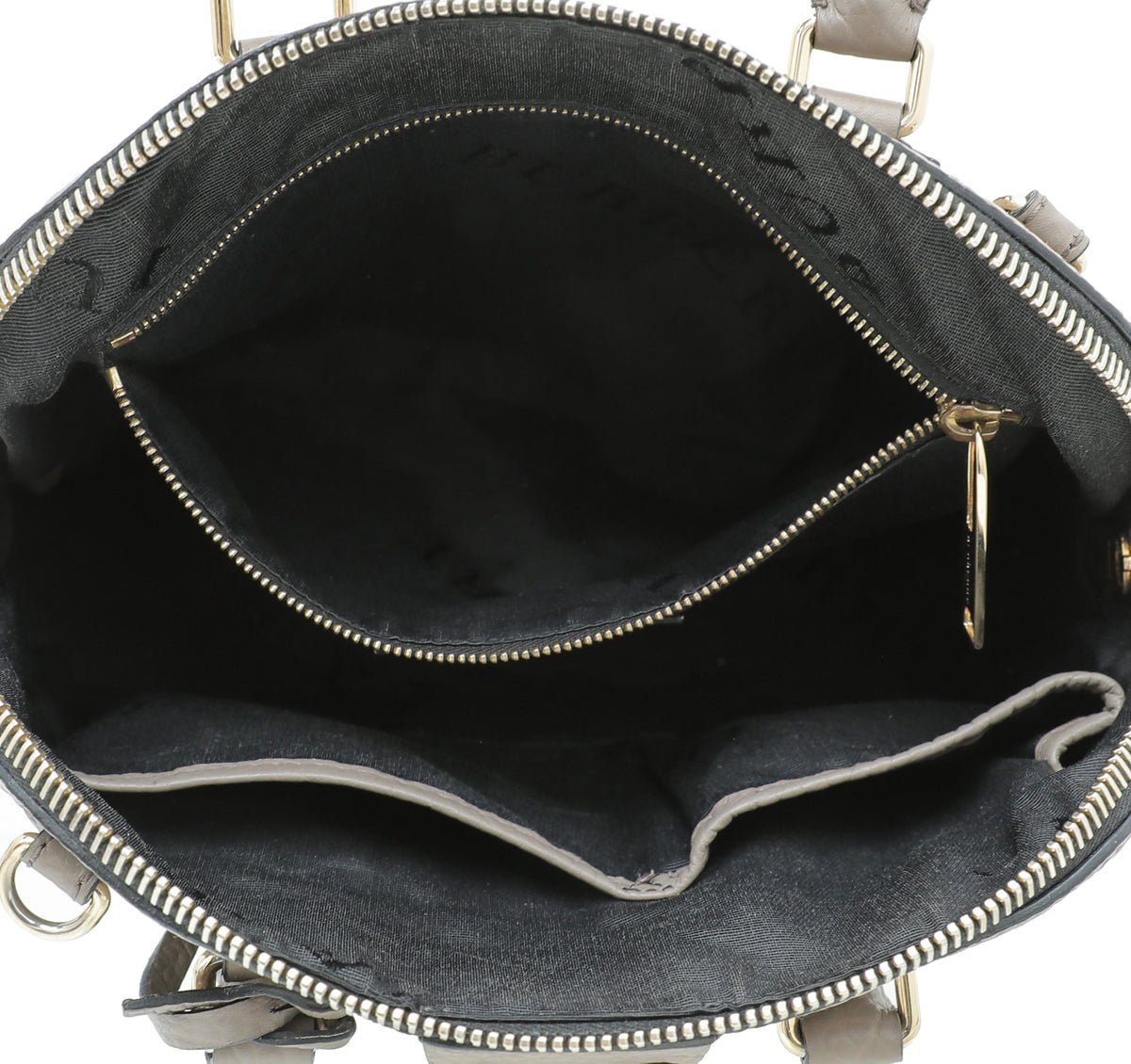 Burberry Taupe Heritage Grain Medium Orchard Bowling Bag-Burberry-THE CLOSET