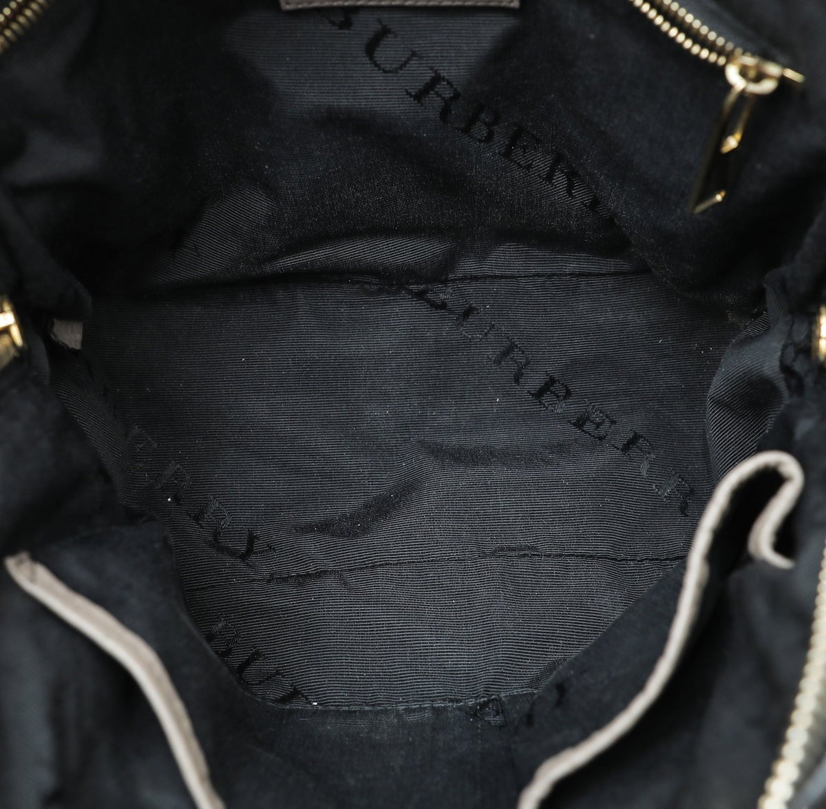 Burberry Taupe Heritage Grain Medium Orchard Bowling Bag-Burberry-THE CLOSET
