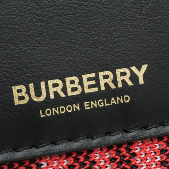 Burberry - Burberry Tricolor Fabric Check Olympia Bag | The Closet