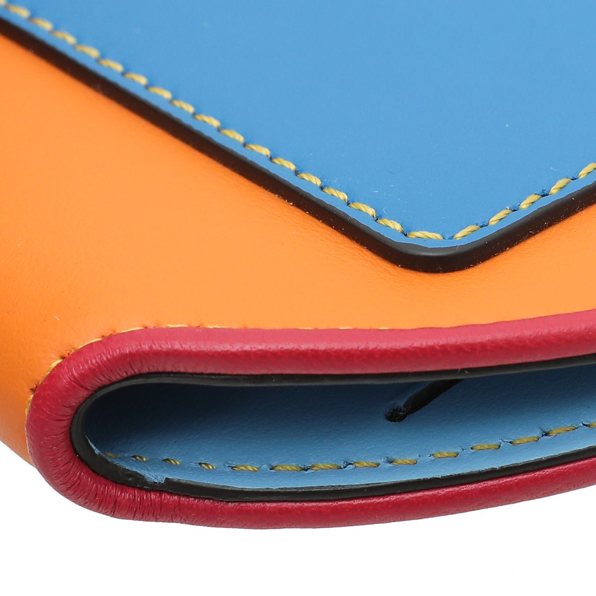 Burberry Tricolor Olympia Fold Zip Wallet-Burberry-THE CLOSET