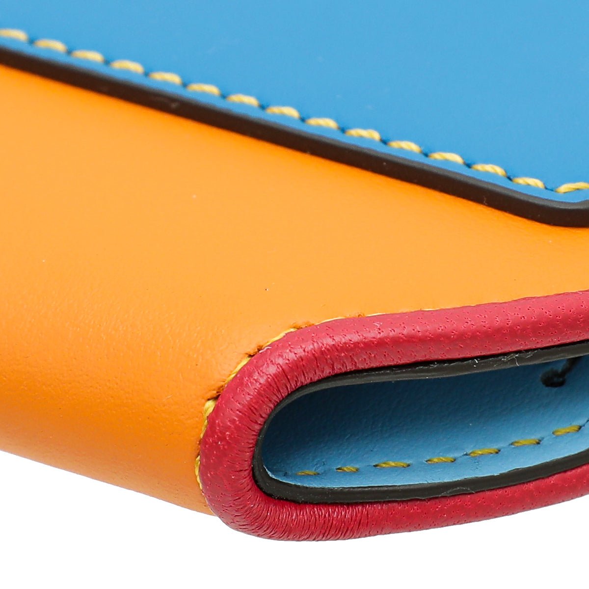 Burberry Tricolor Olympia Fold Zip Wallet-Burberry-THE CLOSET