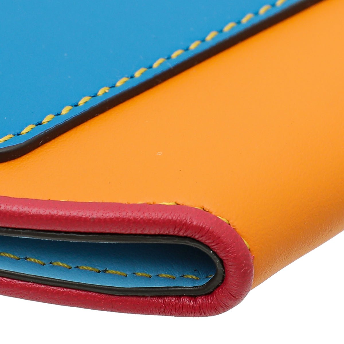 Burberry Tricolor Olympia Fold Zip Wallet-Burberry-THE CLOSET