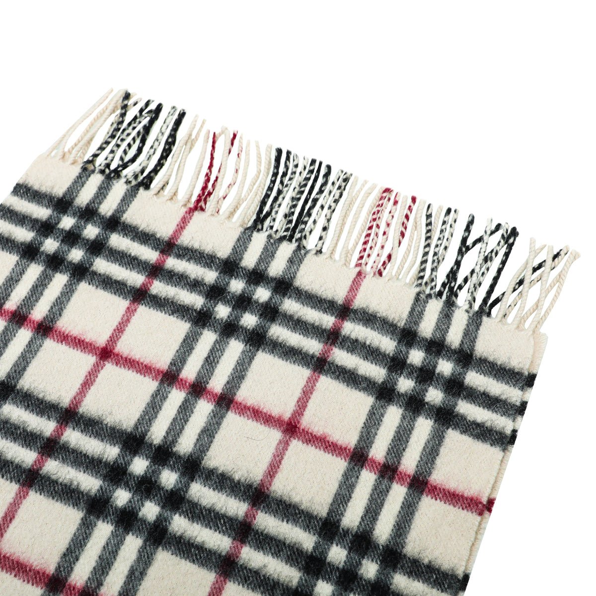 Burberry Vintage Check Cashmere Mini Classic Scarf-Burberry-THE CLOSET