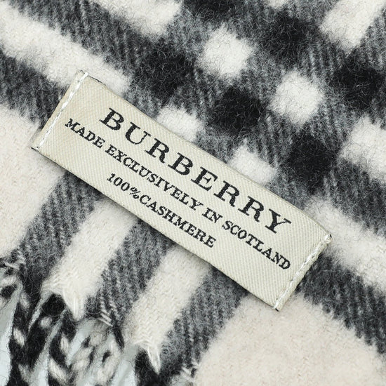 Burberry - Burberry Vintage Check Cashmere Mini Classic Scarf | The Closet