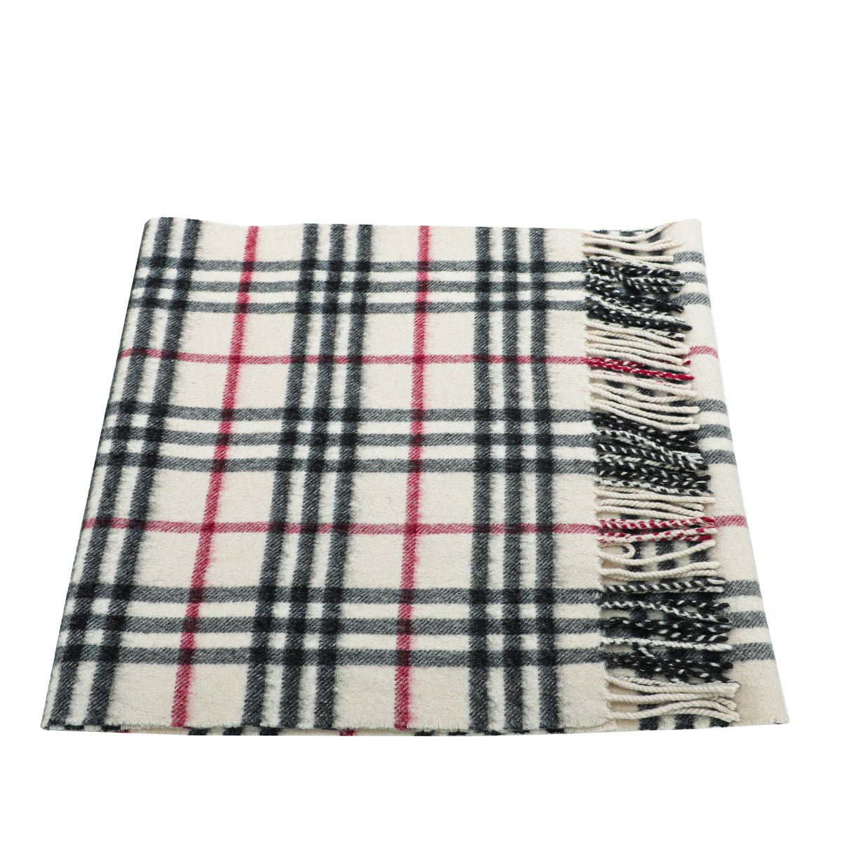 Burberry Vintage Check Cashmere Mini Classic Scarf-Burberry-THE CLOSET