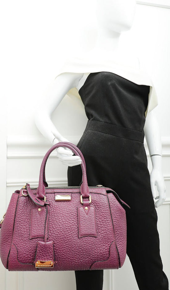 Burberry - Burberry Violet Heritage Gladstone Bag | The Closet