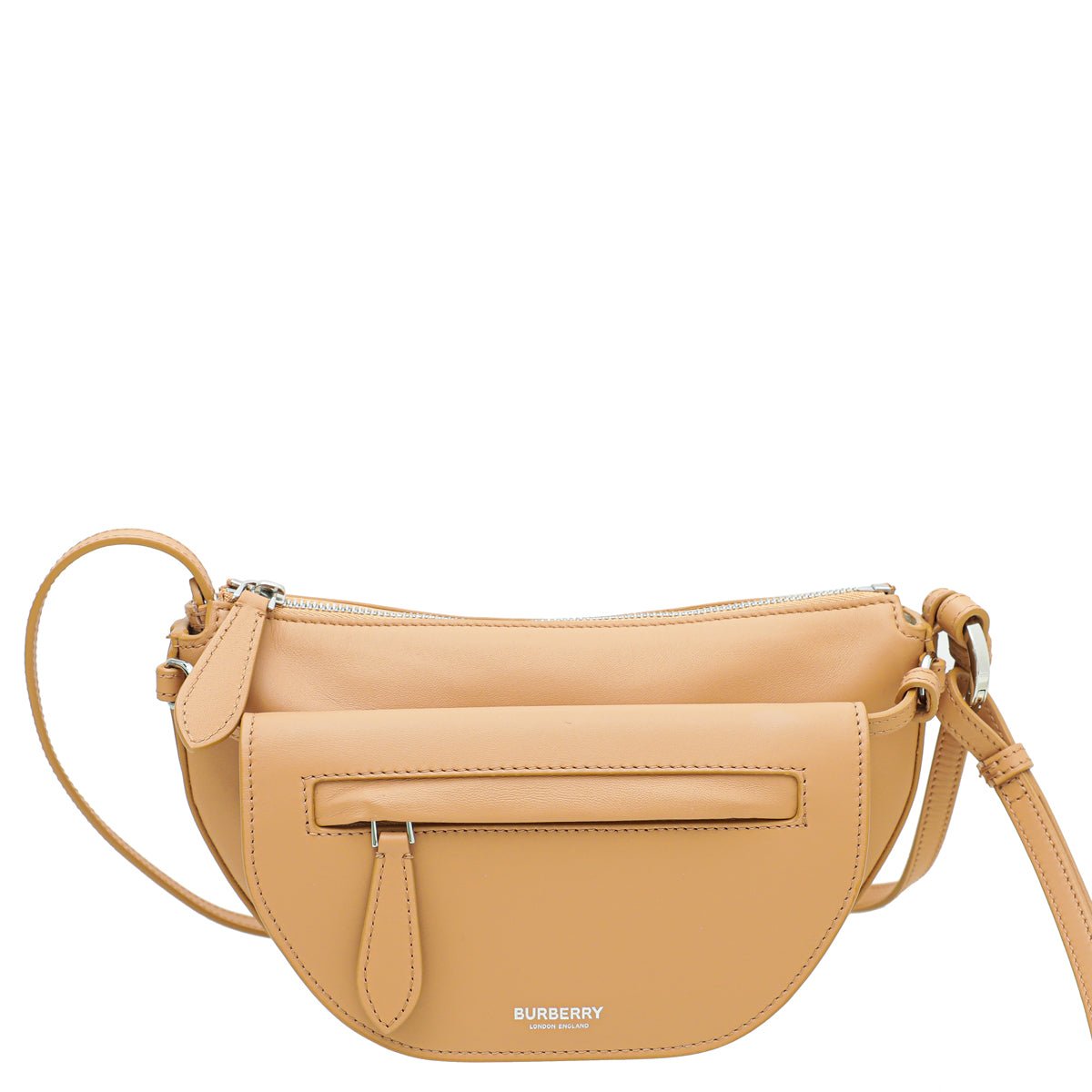 Burberry Warm Sand Double Olympia Bag-Burberry-THE CLOSET