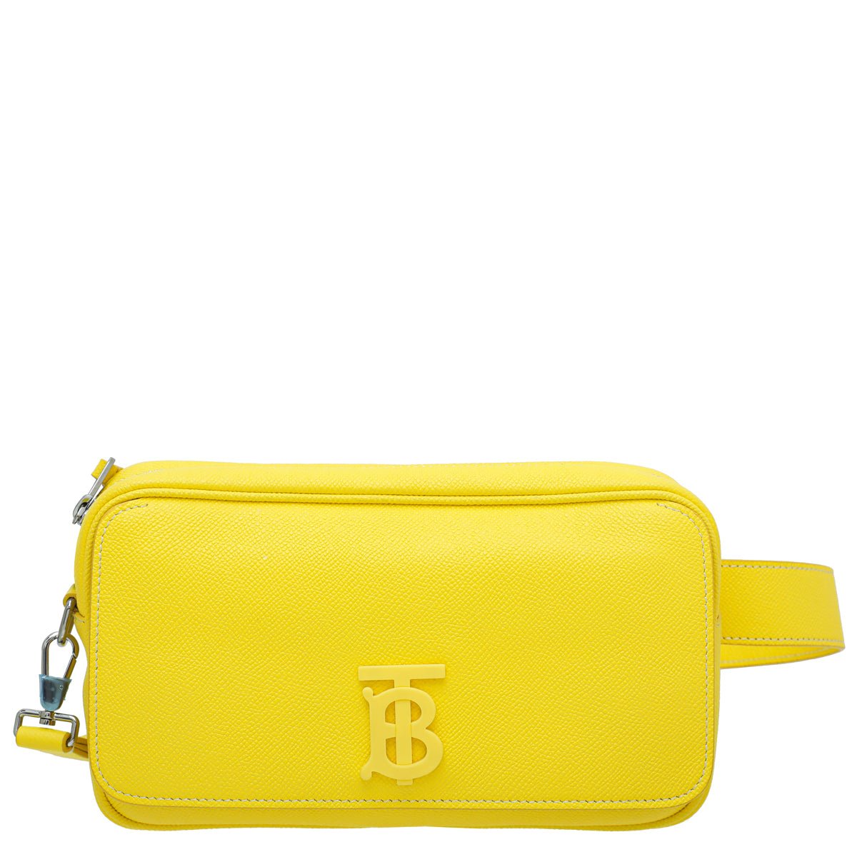 Load image into Gallery viewer, Burberry - Burberry Yellow TB Logo Teddy Belt Bag | The Closet
