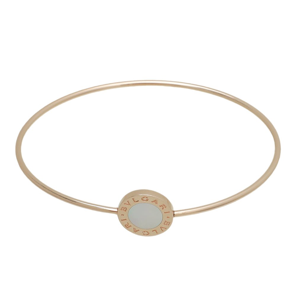 Bvlgari 18K Pink Gold MOP Bvlgari Wire Bracelet-Bvlgari-THE CLOSET