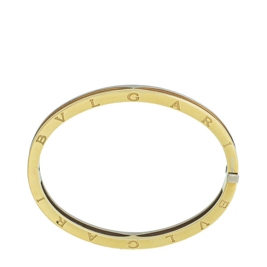 Bvlgari - Bvlgari 18K Tricolor Gold B Zero 1 Bracelet Small | The Closet
