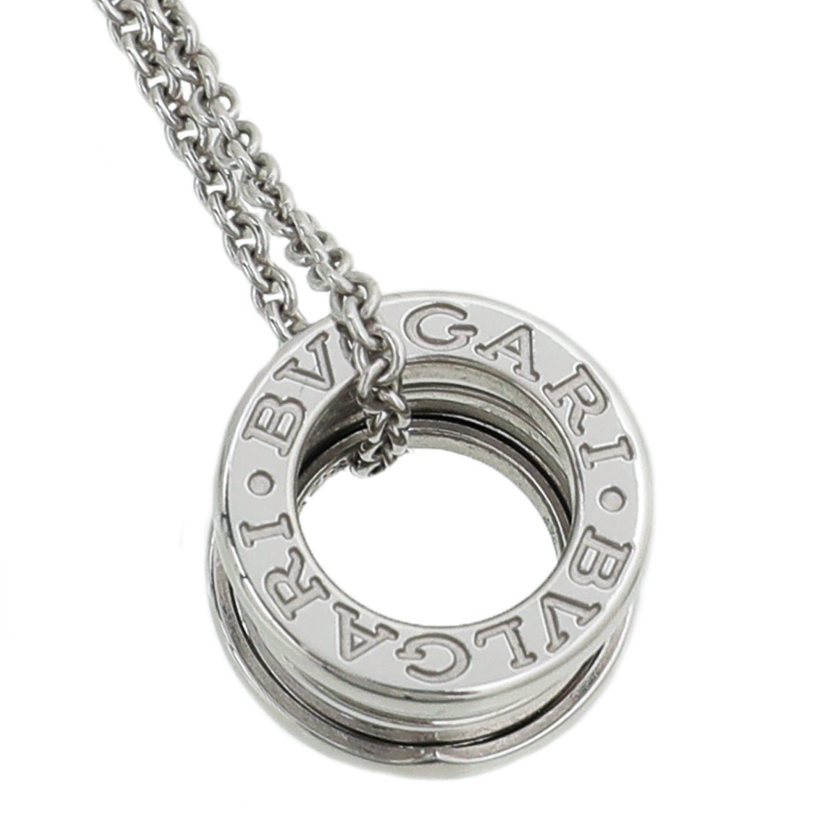 Bvlgari 18K White Gold B.zero 1 Necklace-Bvlgari-THE CLOSET