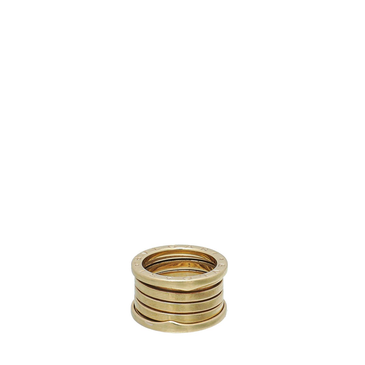 Bvlgari 18K Yellow Gold B. Zero 1 - 4 Band Ring 51-Bvlgari-THE CLOSET