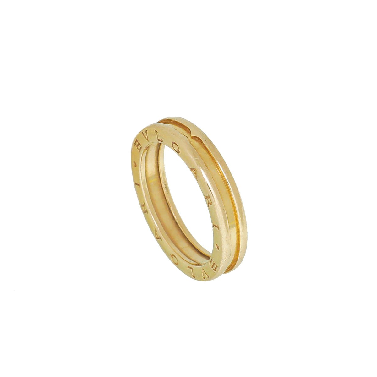 Bvlgari 18K Yellow Gold B. Zero 1 Band Ring 63-Bvlgari-THE CLOSET