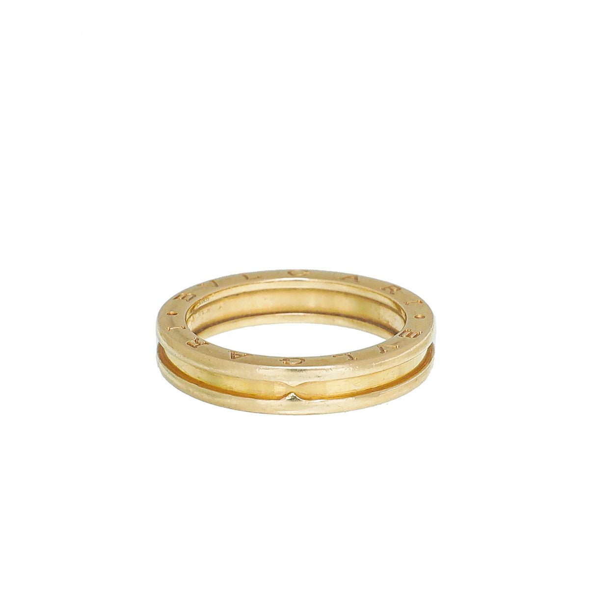Bvlgari 18K Yellow Gold B. Zero 1 Band Ring 63-Bvlgari-THE CLOSET