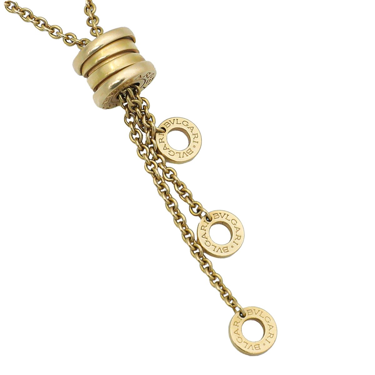 Bvlgari 18K Yellow Gold B.Zero 1 Station Necklace-Bvlgari-THE CLOSET