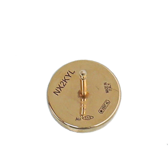 Bvlgari - Bvlgari 18K Yellow Gold Diamond Bvlgari Single Earring (2Pcs) | The Closet