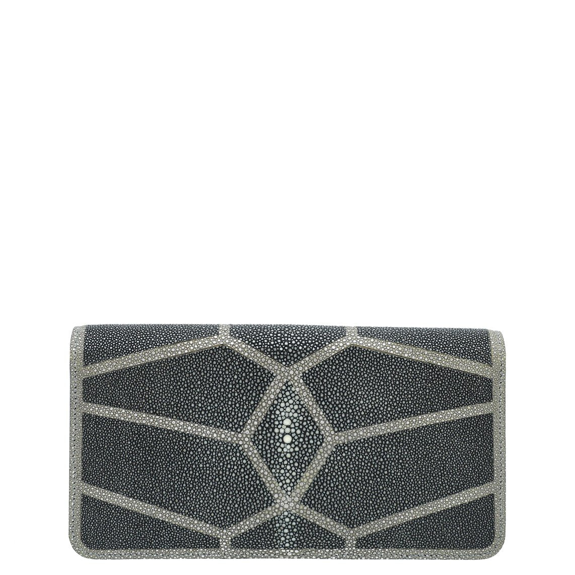 Bvlgari Bicolor Galuchat Serpenti Forever Chain Clutch-Bvlgari-THE CLOSET