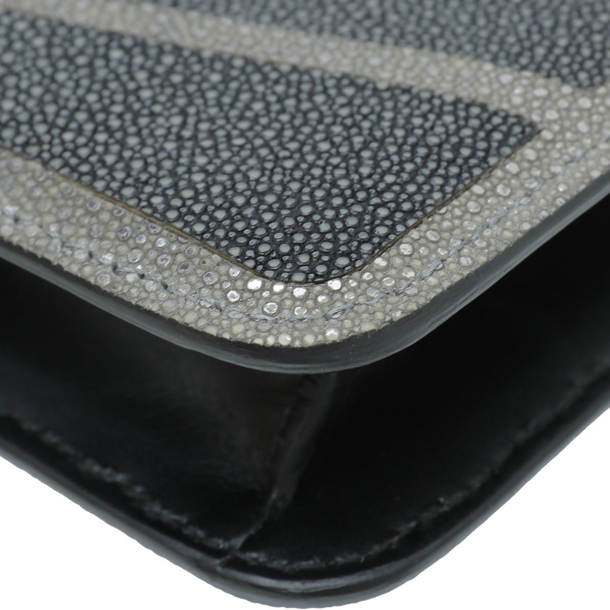 Bvlgari Bicolor Galuchat Serpenti Forever Chain Clutch-Bvlgari-THE CLOSET