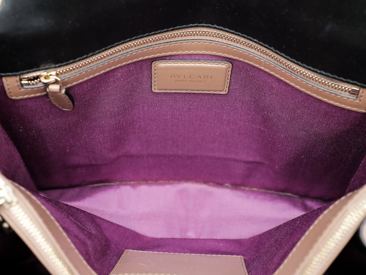 Bvlgari Bicolor Serpenti Forever Flap Chain Bag-Bvlgari-THE CLOSET