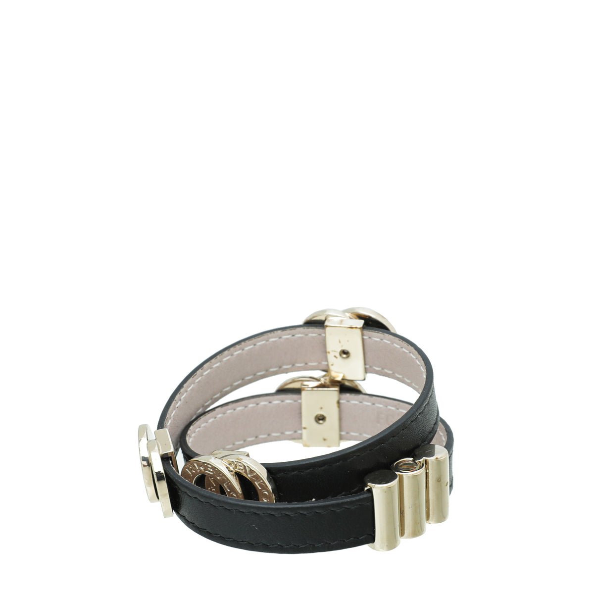 Bvlgari Black Double Coiled Bracelet-Bvlgari-THE CLOSET