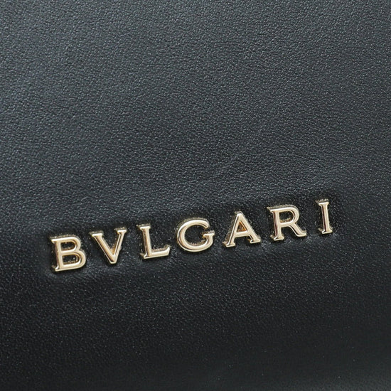 Bvlgari - Bvlgari Black Serpenti Viper Mini Top Handle Chain Bag | The Closet
