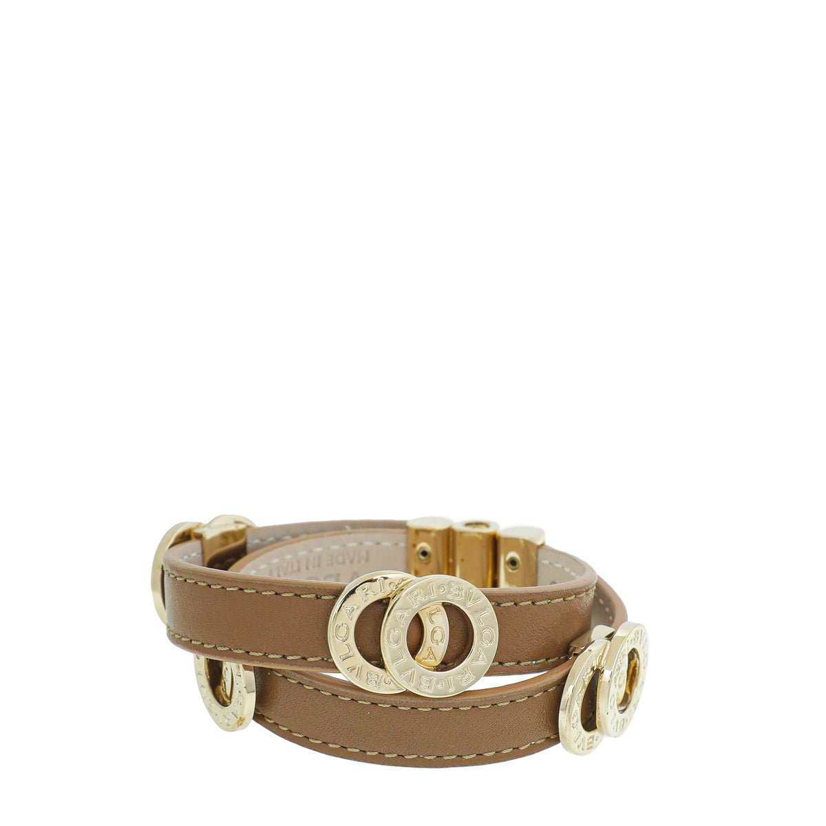 Bvlgari Brown Double Coiled Bracelet-Bvlgari-THE CLOSET
