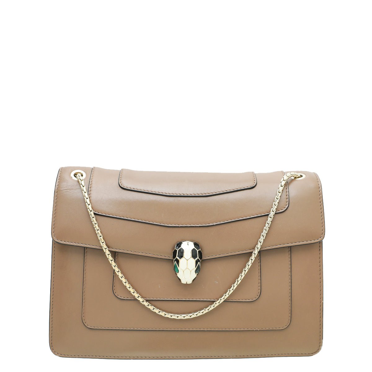 Bvlgari Brown Serpenti Forever Bag-Bvlgari-THE CLOSET