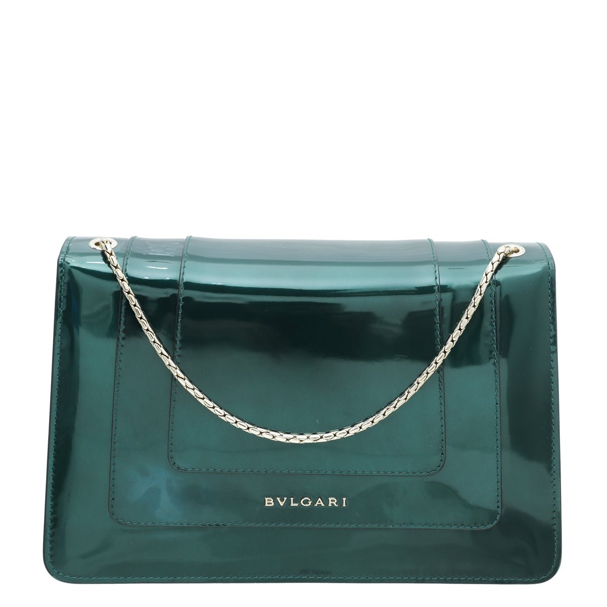 Bvlgari Emerald Green Serpenti Forever Flap Bag-Bvlgari-THE CLOSET